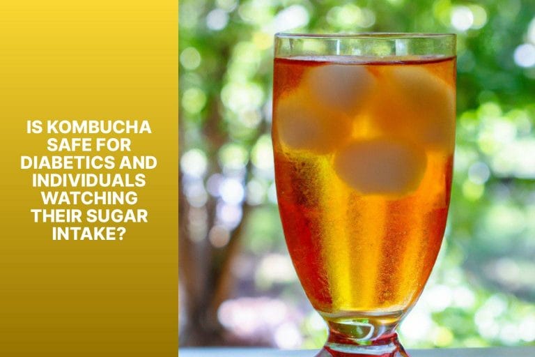 Is Kombucha Safe for Diabetics and Individuals Watching Their Sugar Intake? - how much sugar in kombucha 