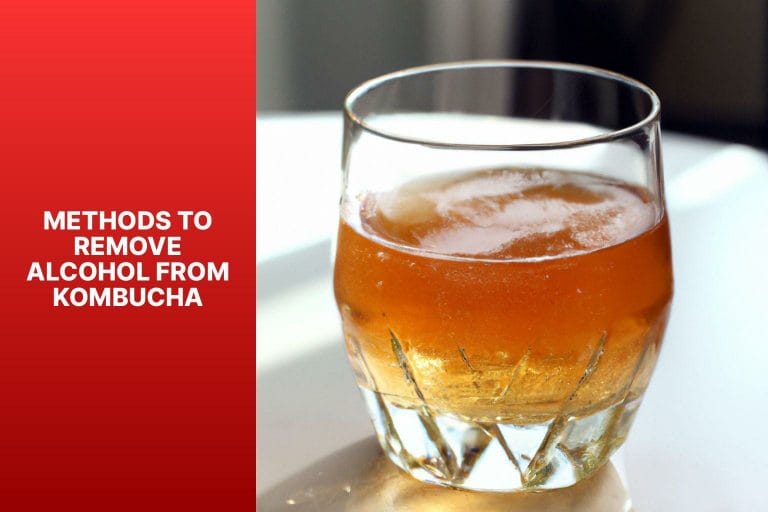 Methods to Remove Alcohol from Kombucha - how to remove alcohol from kombucha 