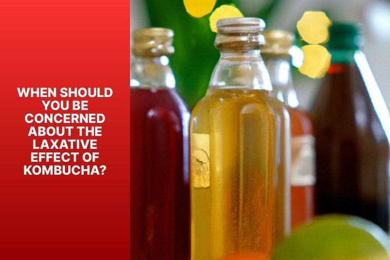 When Should You Be Concerned About the Laxative Effect of Kombucha? - why does kombucha make me poop 