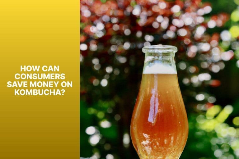 How Can Consumers Save Money on Kombucha? - why is kombucha so expensive 